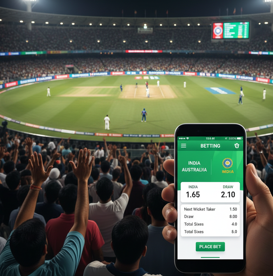 live cricket betting ID for today's match